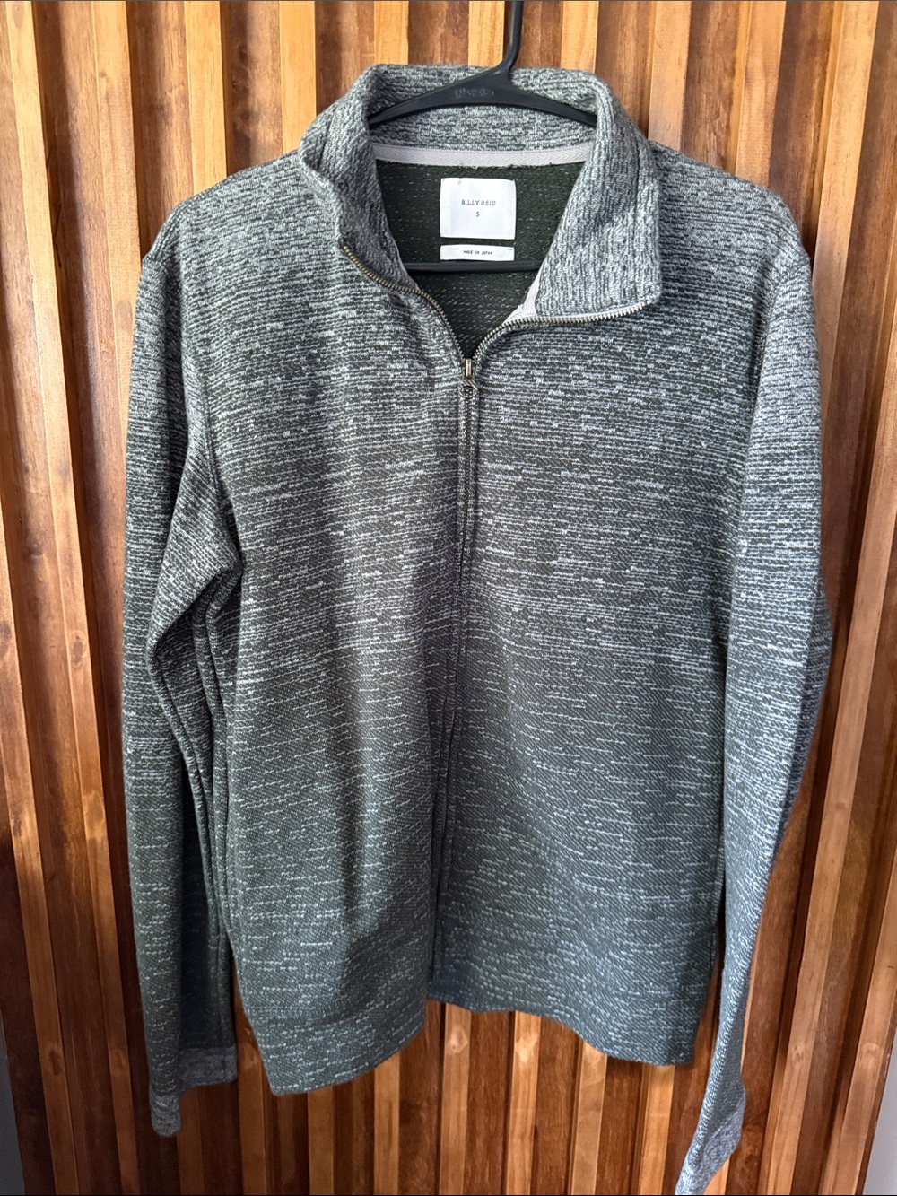Billy Reid Full zip Cardigan Jacket. S